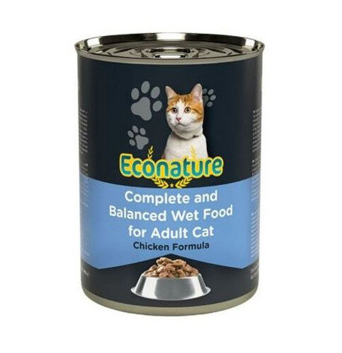 Econature Wet Food for Adult Cat Chicken Formula 400G
