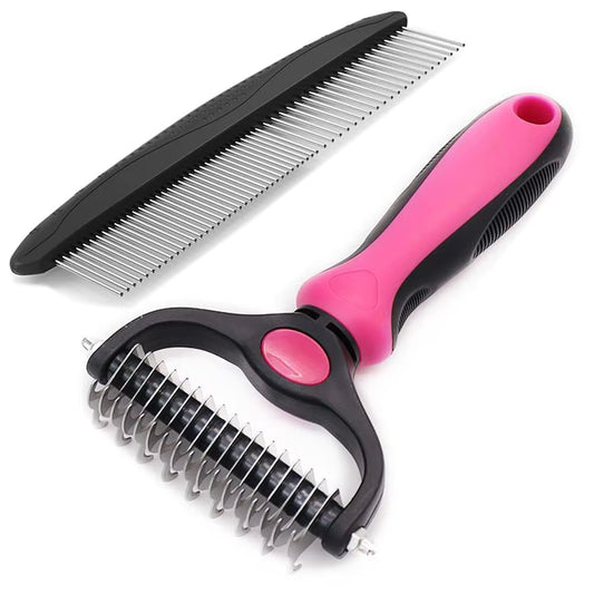 Grooming Shedding Tools Pet Hair Removal Brush FOR CAT & DOG