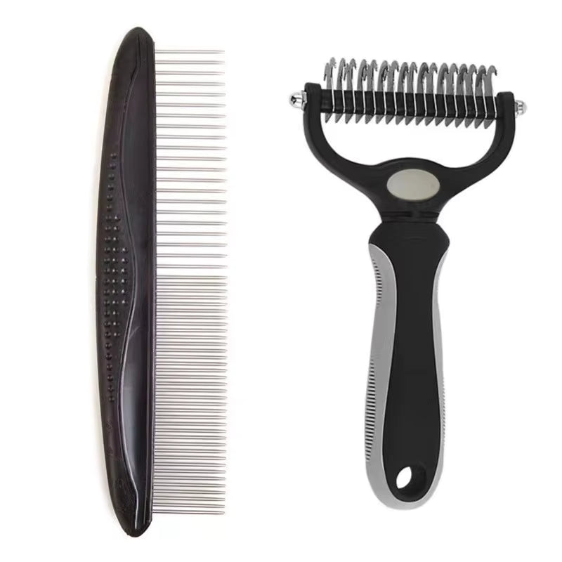 Grooming Shedding Tools Pet Hair Removal Brush FOR CAT & DOG