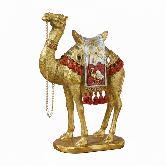 Golden Camel Decorative Statue
