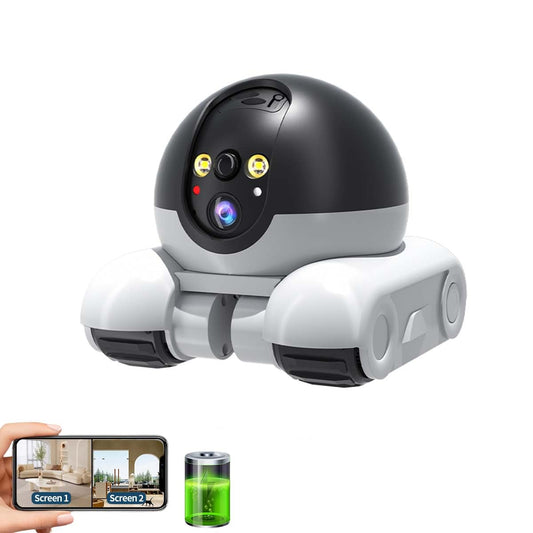 Mobile Smart Dual-Lens Pet Camera Robot