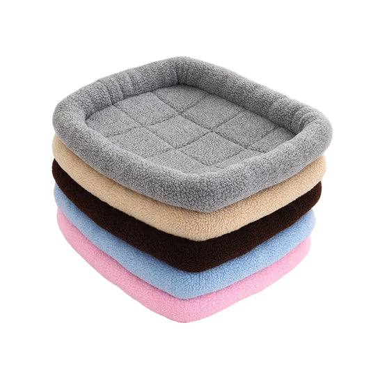 Plush Cushion Pet Bed