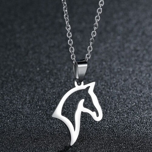 Horse Charm Necklace