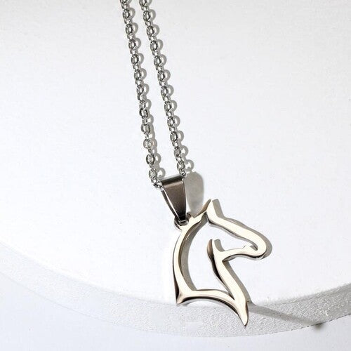 Horse Charm Necklace