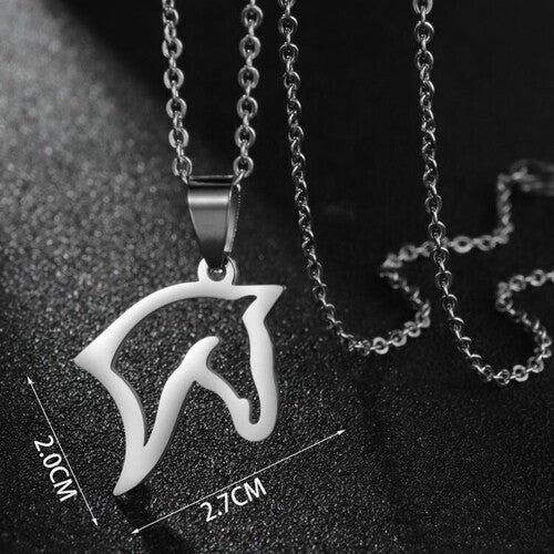 Horse Charm Necklace