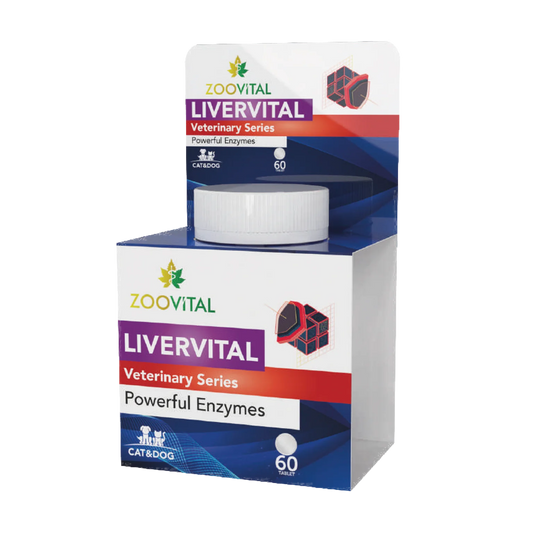 ZOOVITAL LIVERVITAL POWERFUL ENZYMES CAT & DOG 60 TAB