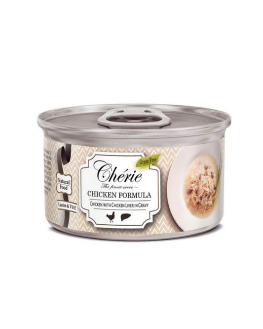 Cherie Chicken with Chicken Liver in Gravy 80g