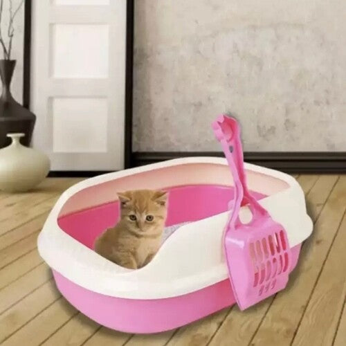 Open Cat Litter box