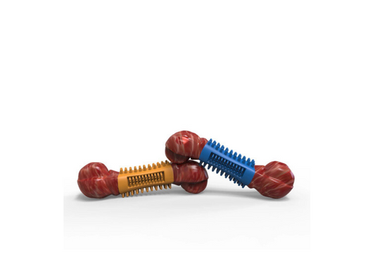 Rubber bitebone dog toys