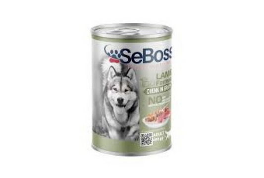 SeBoss Dog Lamb Chunks in Gravy