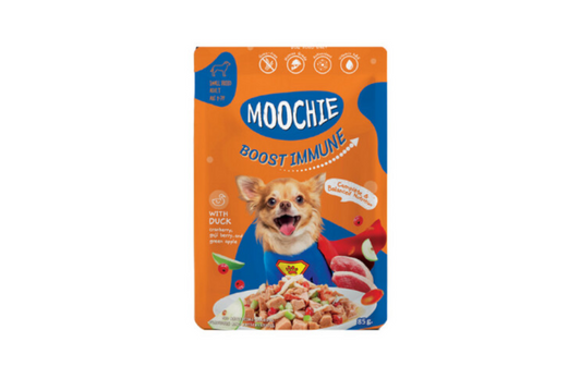 Moochie Pouch Boost Immune with Duck