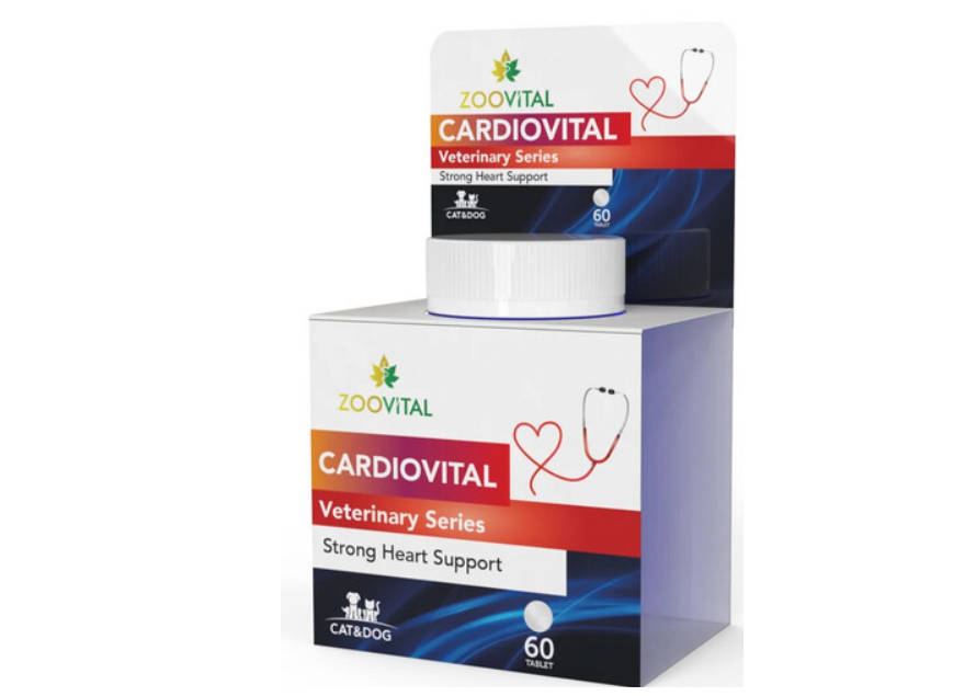 ZOOVITAL CARDIOVITAL Veterinary series strong Heart support cat & Dog 60Tablet