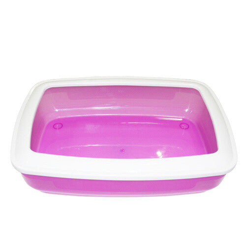 Small kitten Cat Litter Tray with small scupare