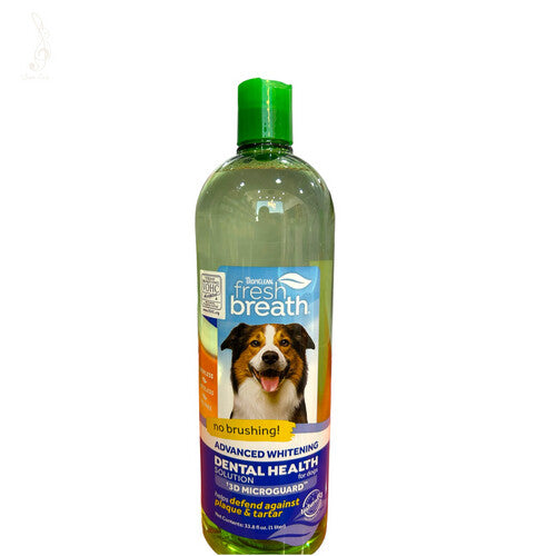 WHITENING DENTAL HEALTH SOLUTION FOR DOGS ( 1 liter)