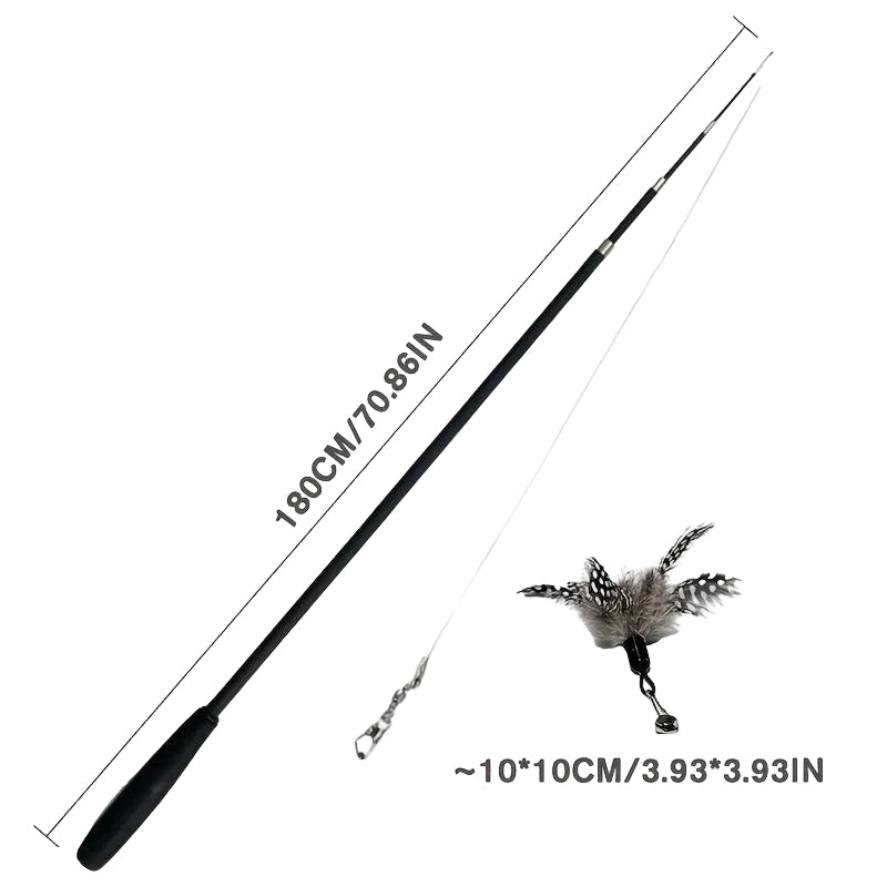 Cat Fishing Rod Toy