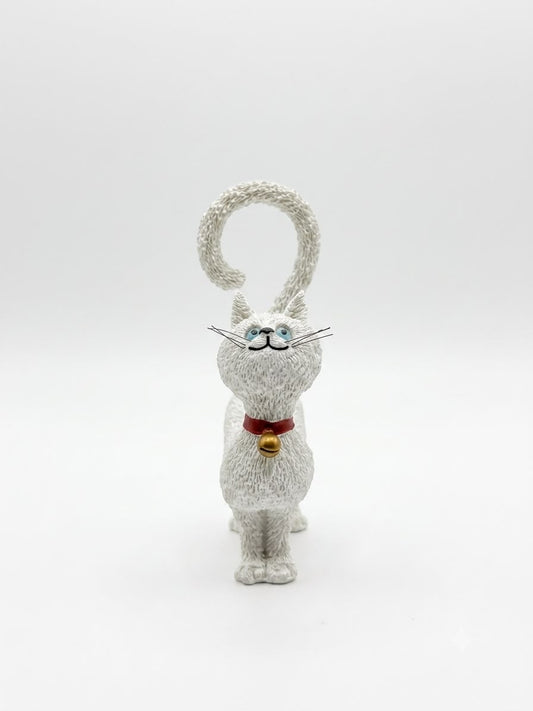 Whimsical Cat Figurine