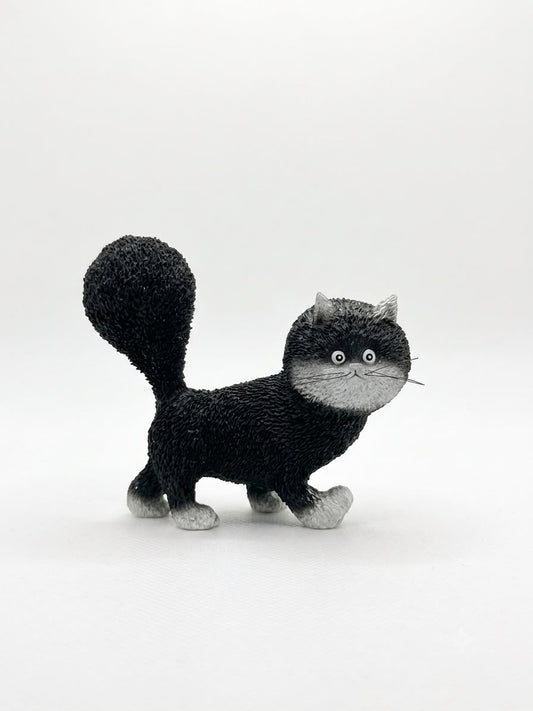 Whimsical Cat Figurine