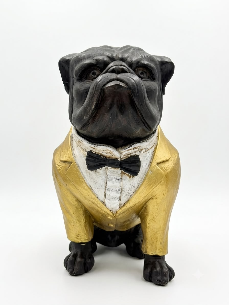 Gentleman Bulldog Figurine