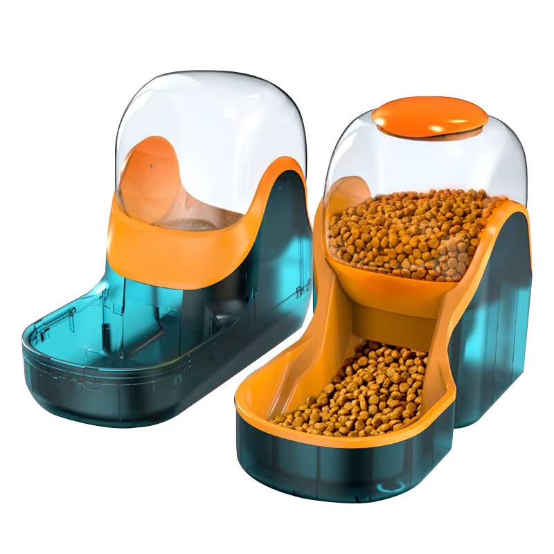 3.8L Automatic Pet Feeder - Water Dispenser