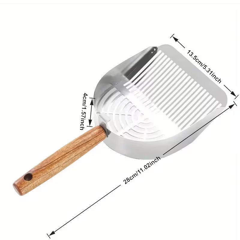 Stainless Steel Cat Litter Scoop