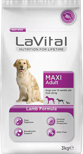 LAVITAL MAXI ADULT DOG LAMB 3 KG