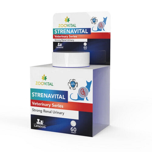 ZOOVITAL STRENAVITAL STRONG RENAL URINARY CAT & DOG