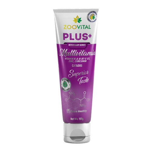 ZOOVITAL PLUS + MULTİVİTAMİN FOR CAT & DOG 100G