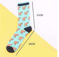Load image into Gallery viewer, Men Elephant Print Crew Socks
