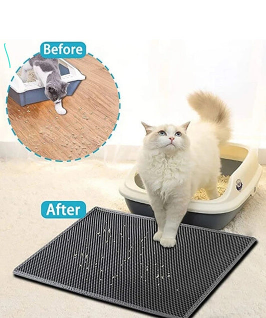 Waterproof Cat litter mat large 45x60