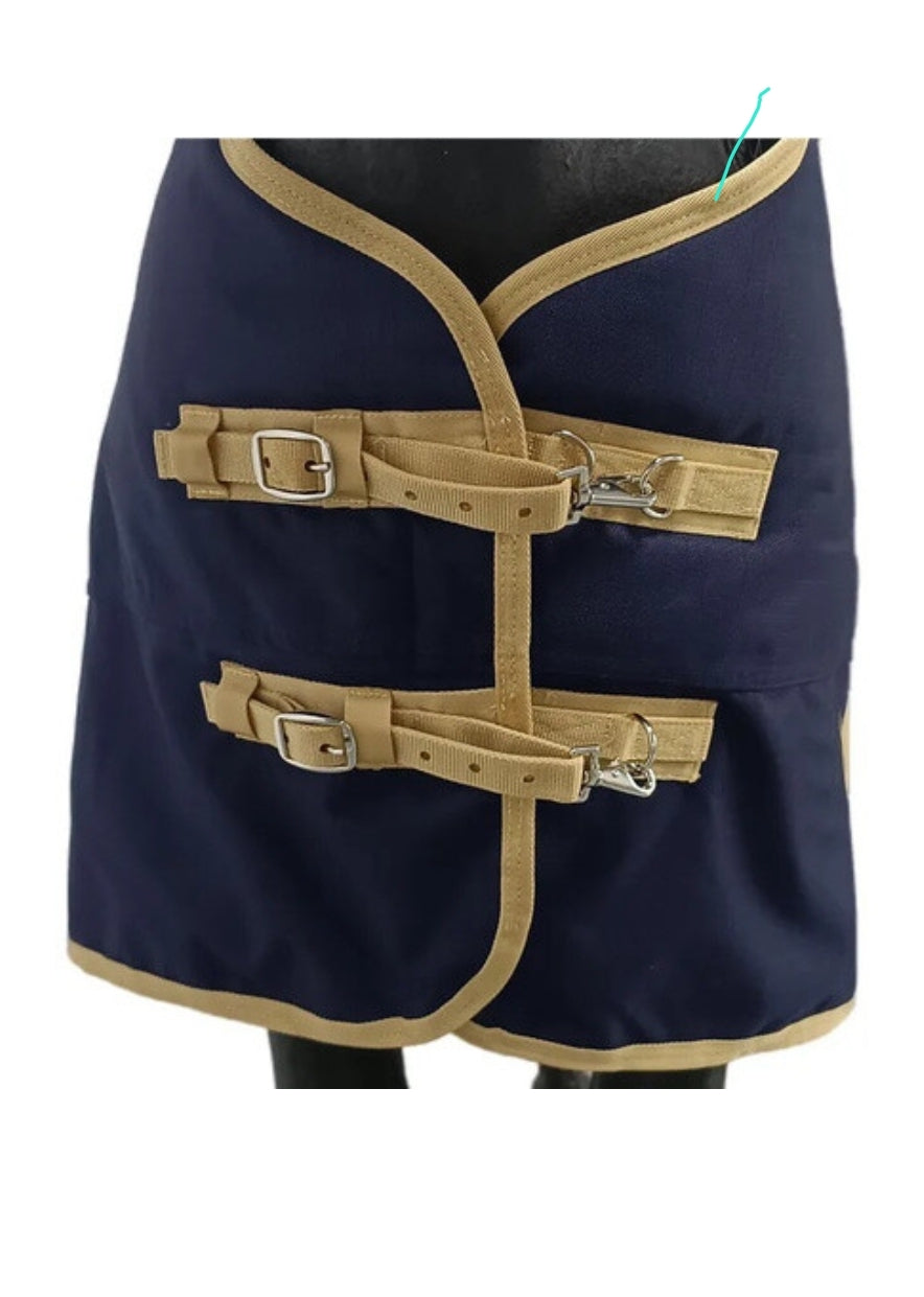 Horse Rug Waterproof Turnout Winter Cotton Filling Horse Blanket