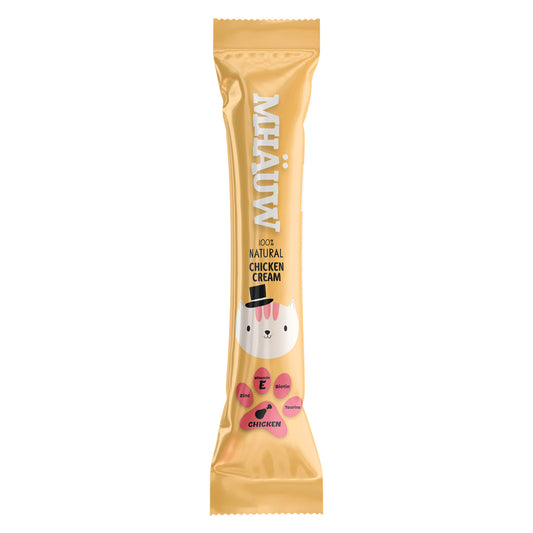 Mhauw Chicken Flavored Cat Cream – 15g x 30