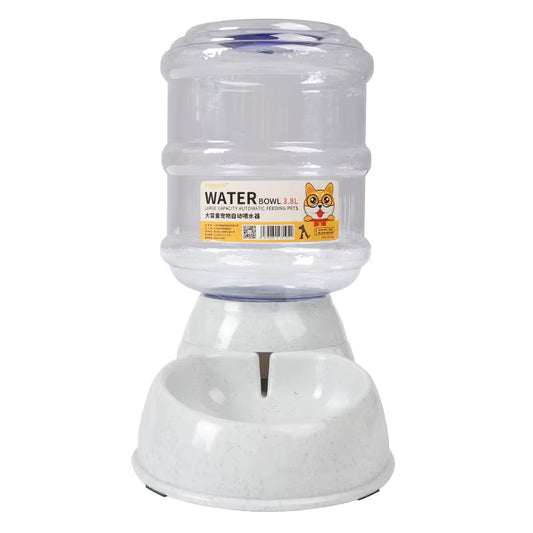 Automatic Pet Water Dispenser - 3.8L Gravity Waterer