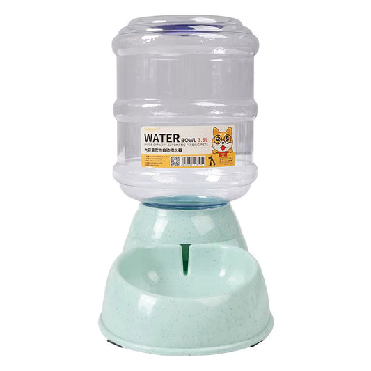 Automatic Pet Water Dispenser - 3.8L Gravity Waterer