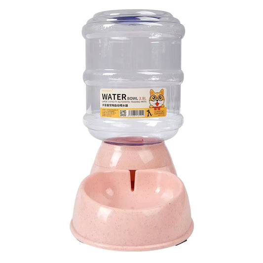 Automatic Pet Water Dispenser - 3.8L Gravity Waterer