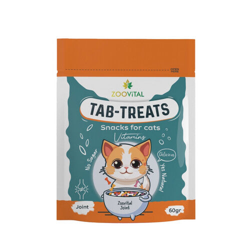 zoovital TAB- TREATS Snacks for cats vitamins  joint 60g